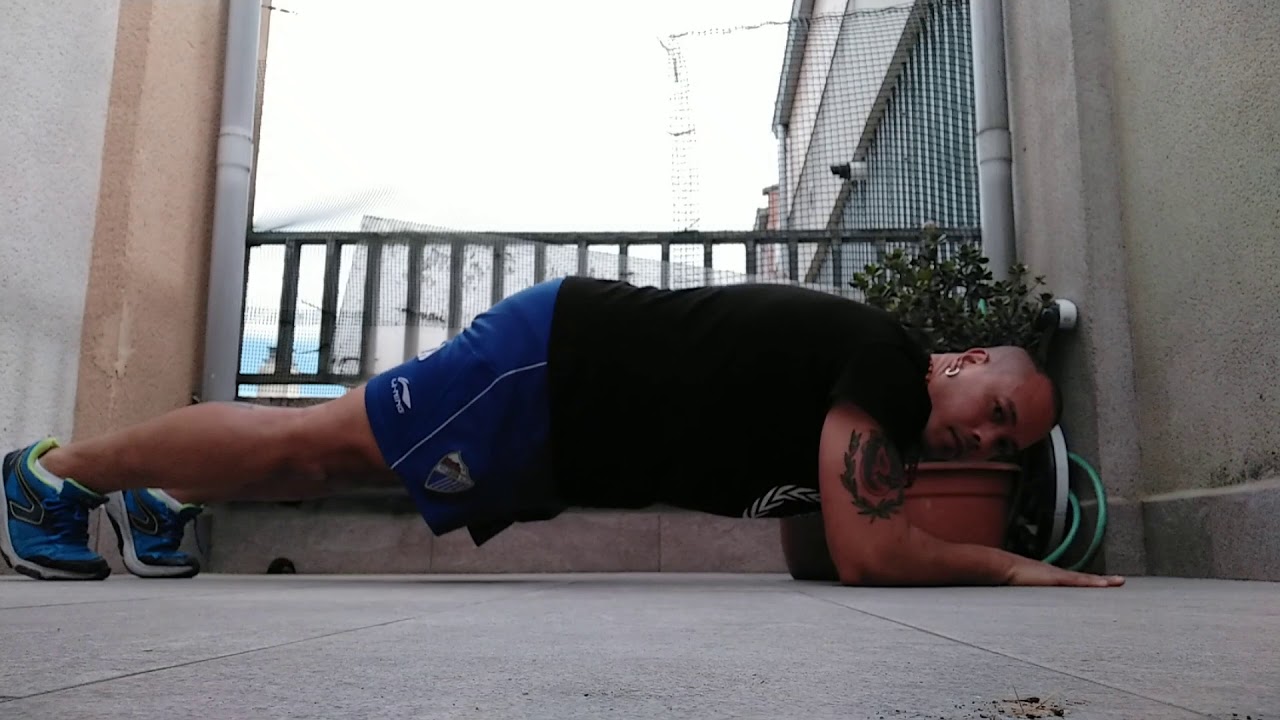 Plancha de alternancia codos/brazos directa!