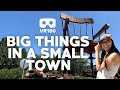 VR180 Big Things in a Small Town Casey Illinois Virtual Tour | 3D Insta360 EVO