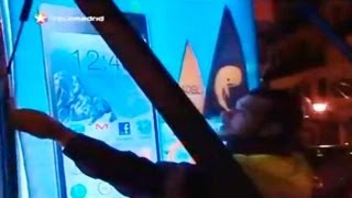Who changes the billboards at night in Madrid?