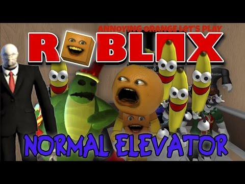 Annoying Orange Plays Roblox The Normal Elevator Youtube - roblox the normal elevator remastered youtube