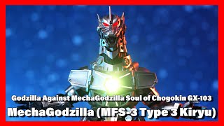 Godzilla X Mechagodzilla Soul Of Chogokin Gx-103 Mechagodzilla Mfs-3 Type 3 Kiryu