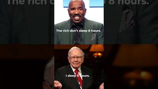Steve Harvey vs Warren Buffet on sleep