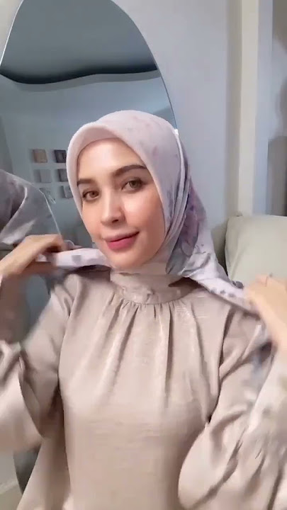 Tutorial hijab motif untuk OOTD super cantik | pesan dikomentar