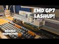 Rabbit Run Railway Branch Inspection EMD GP7 Lash Up! Guilford Maine Central Pan Am Lego Brick Build