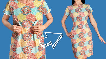 Sewing trick - how to downsize a dress to fit perfectly! Miarti 🧵✂️