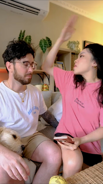 Boyfriend learns Chinese