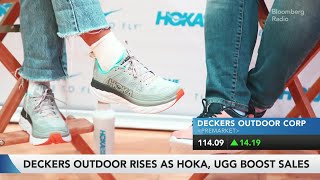 Deckers Outdoor Beats Estimates Sandisk Posts Strong Earnings Outlook Stock Movers