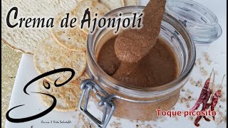 Crema de AJONJOLÍ con Toque Picosito | TAHINI | Cocina & Vida Saludable