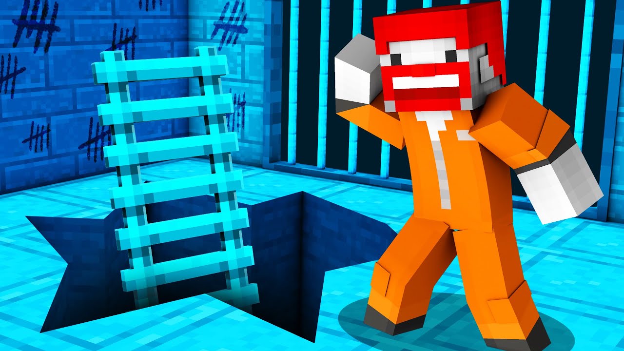 WIR GRABEN EINEN GEHEIMGANG IM BLAUEN GEFÄNGNIS!