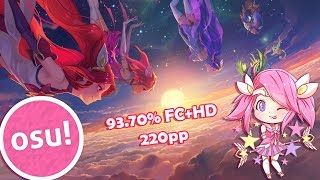 Osu! Kanae Asaba - Endless Starlight ~Inochi no Kirameki~ (OP ver.)[Star Guardian]