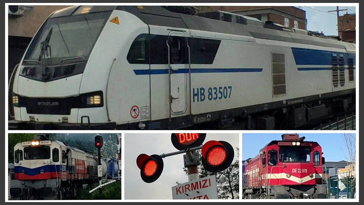 HEMZEMİN GEÇİTLER & AKSİYON YÜK TRENLERİ 6 | LEVEL CROSSINGS & ACTION FREIGHT TRAINS 6 | DİYARBAKIR