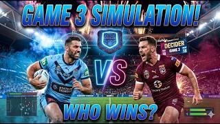 🎯 State of Origin Game 3: Simulation & Prediction #StateOfOrigin #Origin2026 #Game3 #OriginDecider