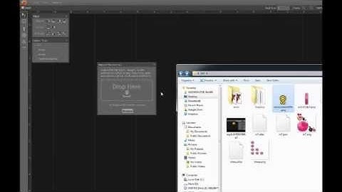 Importing Things is now super easy and with drag and drop :-P