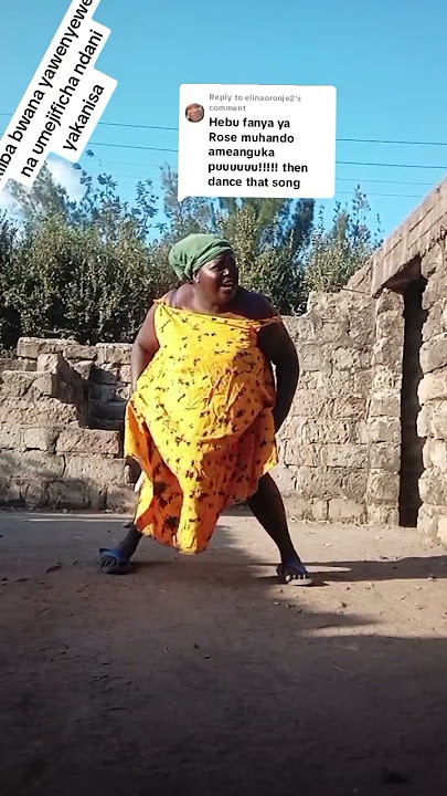 Aki hii challenge ya Rose Muhando Amina πππ₯π₯π₯