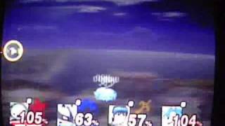 SSBB- Marth Critical Fail