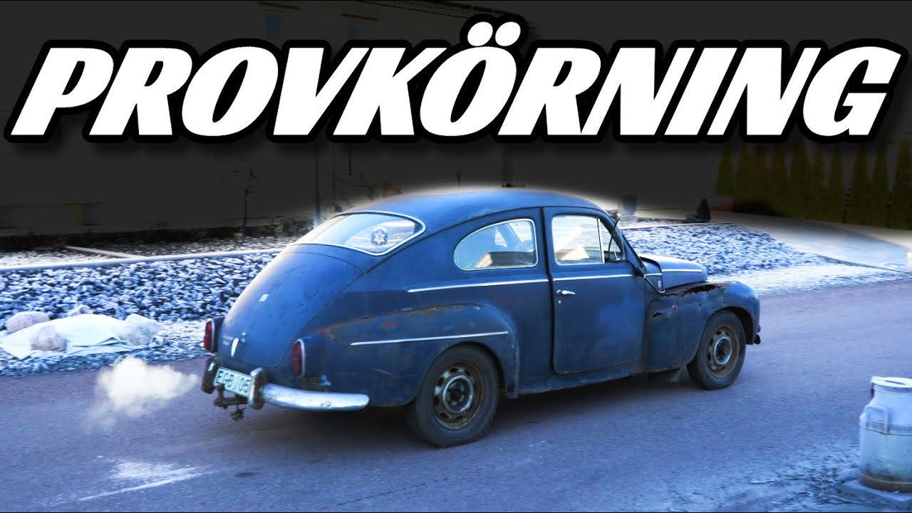 MIN FÖRSTA PROVKÖRNING AV PV'N SOM STÅTT I 40 ÅR - [VLOGG #551]