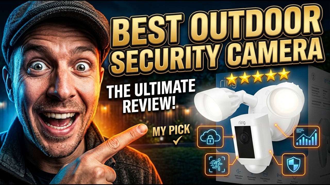 Best Outdoor Security Camera | Ring Floodlight Cam Wired Plus (Watch Before You Buy)