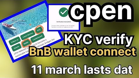 Cpen wallet connect.  Cpen KYC complete 💯. Cpen KYC last date. Cpen listing update. Cphen network .