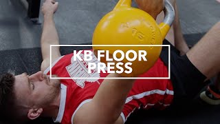 Kettlebell Single Arm Floor Press