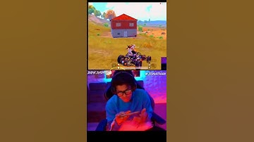 1vs4 hacker spray😱😱 Jonathan gaming 360°gyro spray 😳😳 #Jonathan #shorts #ytshorts