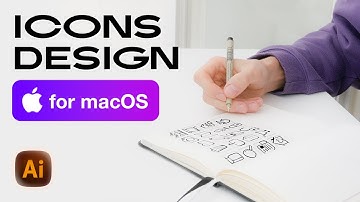 How to Design macOS Interface Icons in Illustrator from Start to Finish