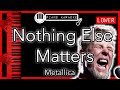 Nothing Else Matters (LOWER -3) - Metallica - Piano Karaoke Instrumental