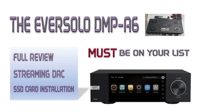 Eversolo DMP-A6 Streaming DAC - Package Deal – Kronos AV