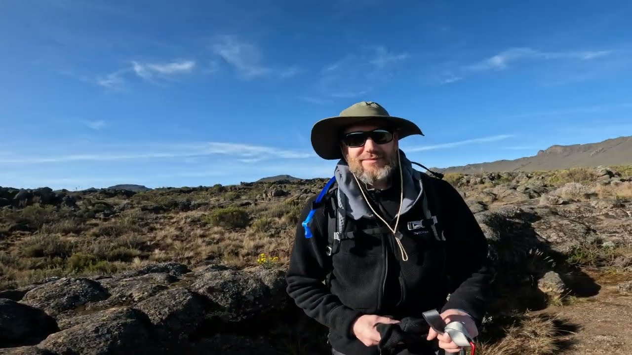 Kilimanjaro Day 3 Between Shira 1 and Moir Hut