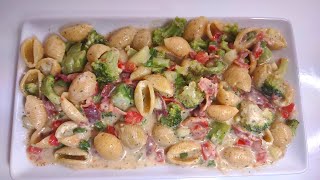 Creamy Italian Bacon Pasta, Italian Pasta screenshot 5