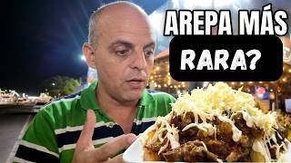 THIS IS THE STRANGEST AREPA I'VE EATEN IN MARACAIBO: THE MOJADITA