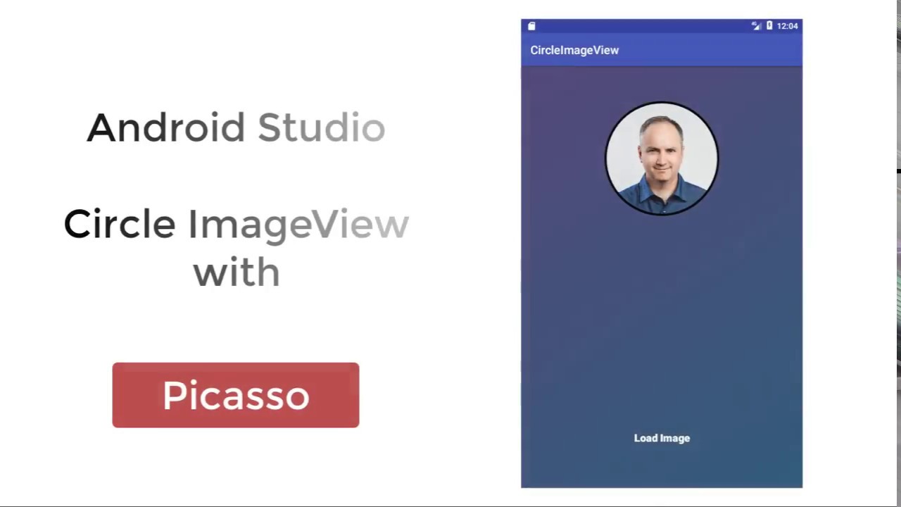 Android Studio Tutorial - Circle ImageView with Picasso. - YouTube