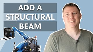How to add a Structural Beam?