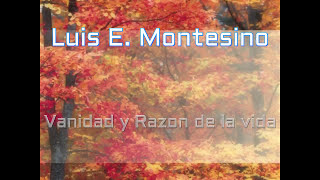 Vanidad y Razón de la vida Luis Eduardo Montesino