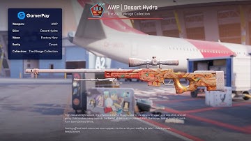 CS2 - AWP | Desert Hydra (Factory New) - Skin Showcase