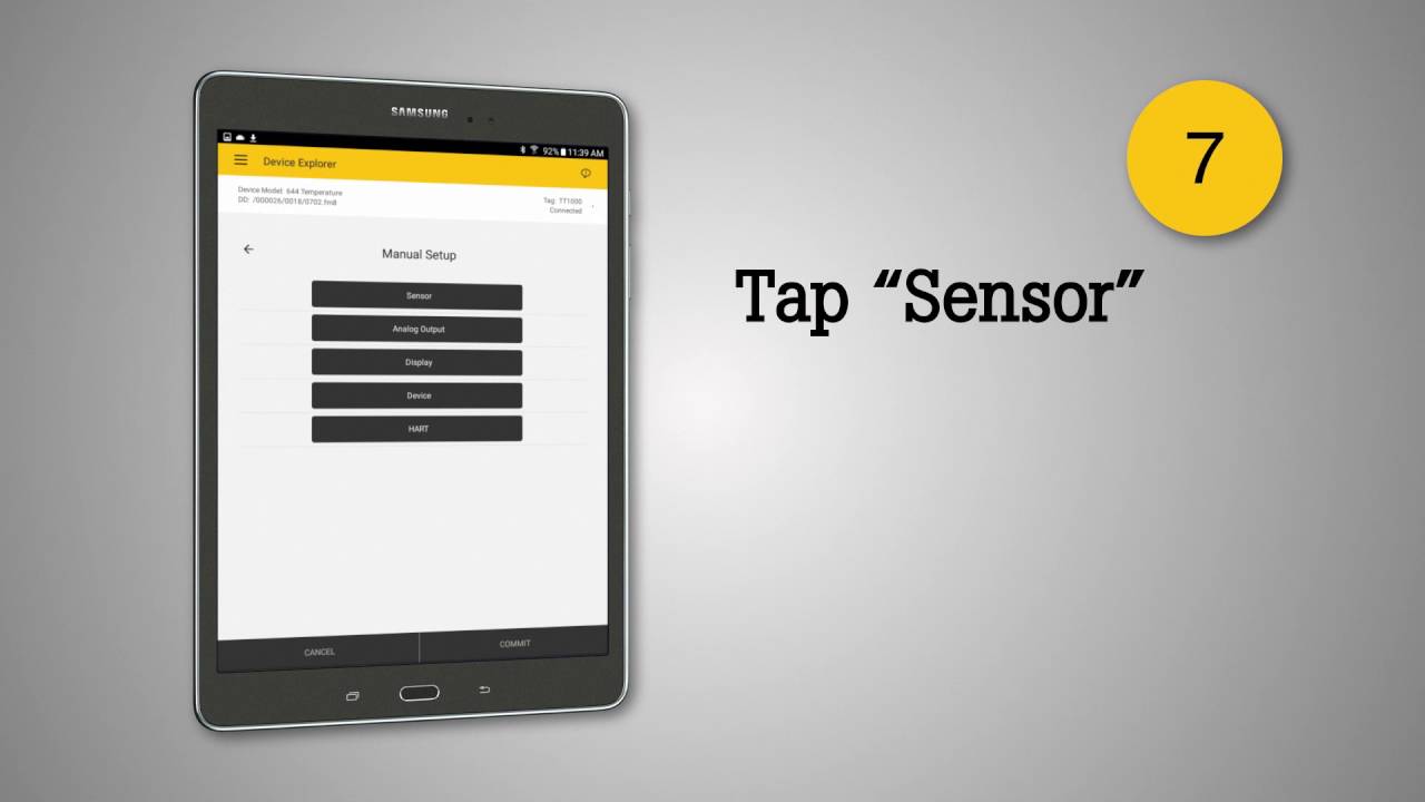 Configuring a HART Device with the Fluke 154 HART™ Process Calibration Assistant