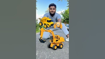 Remote control jcb and my new dumper unboxing and testing short video ||