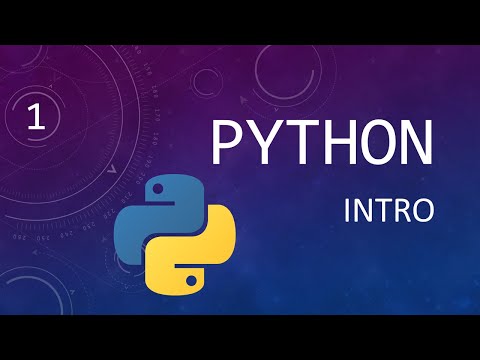 Python Tutorial ep1 (Intro)