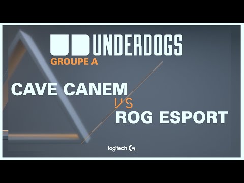 Underdogs VALORANT - cave canem vs rog esport