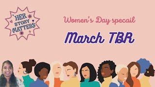 all books by female authors for this Womens history month | March tbr