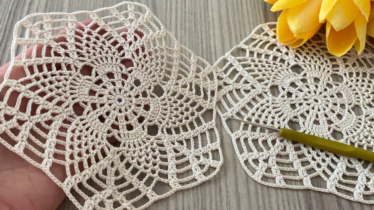 One of My Favorite Crochet Motif Patterns❗️Tutorial for Runner and Blouse