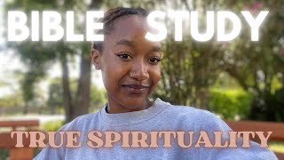 UNLOCKING TRUE SPIRITUALITY : BIBLE STUDY WITH THE YouVersion BIBLE APP screenshot 1