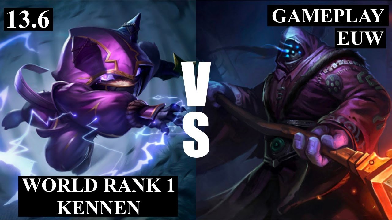 KENNEN vs JAX Gameplay (TOP) | World Rank 1 Kennen, 677 LP | EUW Master | 13.6