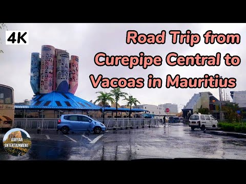 Road Trip from Curepipe Central to Vacoas in Mauritius!