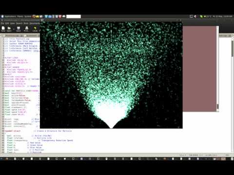 CGI Techniques OpenGL Fountain