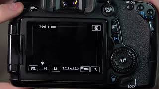 How To Enable & Disable Live View Shot On Canon 70D Camera