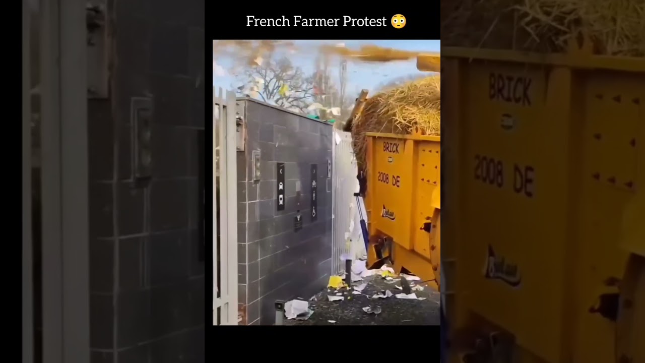 French farmer protest 