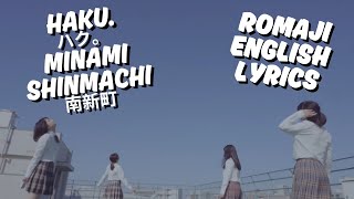 Download Lagu HAKU - MINAMI SHINMACHI / ハク。\ MP3