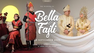 Live Streaming Resepsi Pernikahan Bella & Fajli
