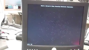 Gravitational N-Particle Simulator