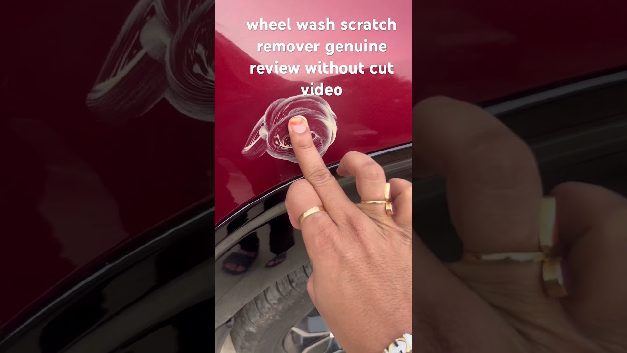 wheel wash scratch remover genuine review 
